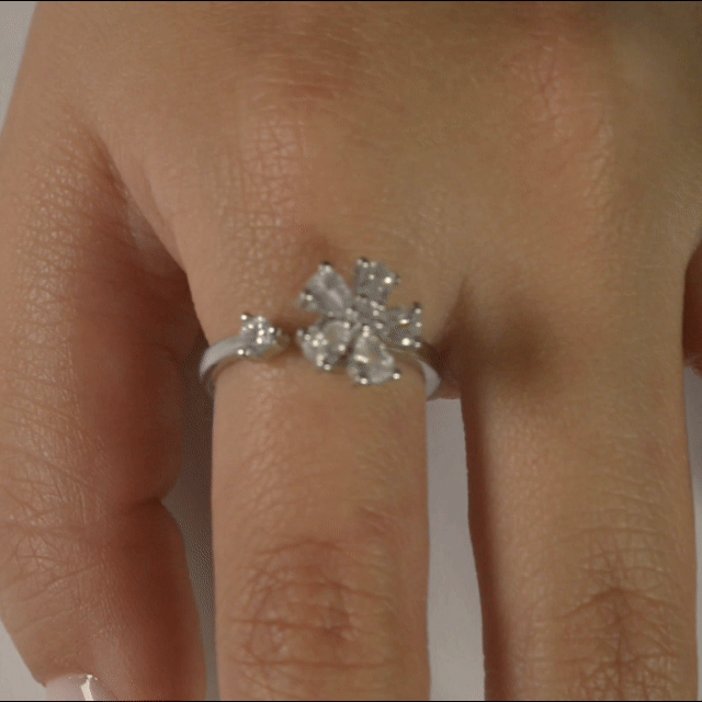 Basic Flower Serenara Anxiety Ring