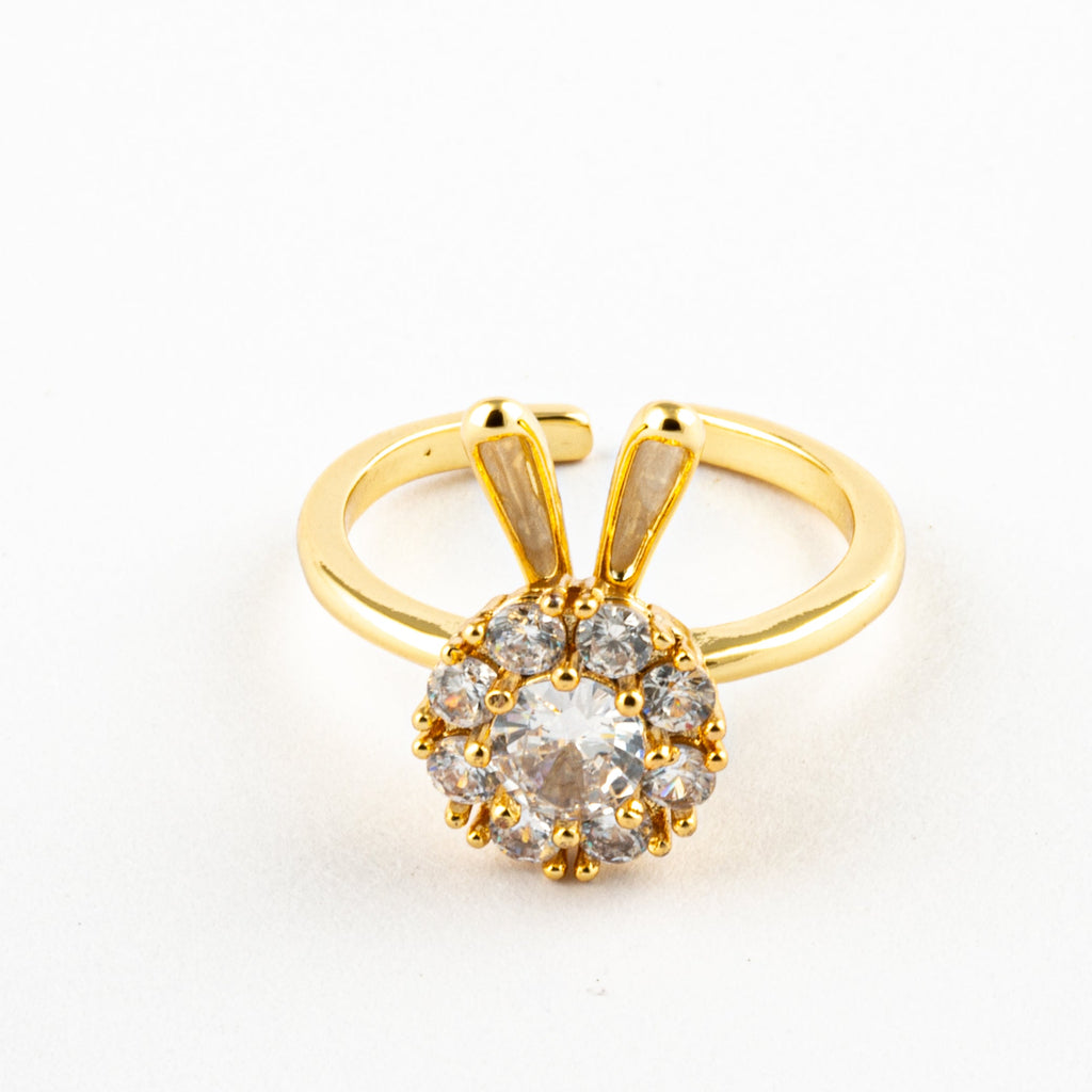 Lunar Rabbit Anti-Stress Ring