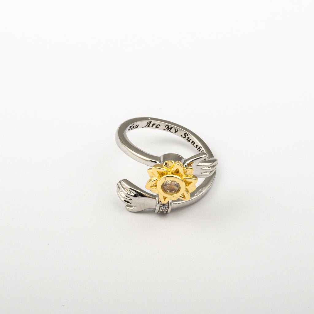 Hugging Hands Serenara Anxiety Ring