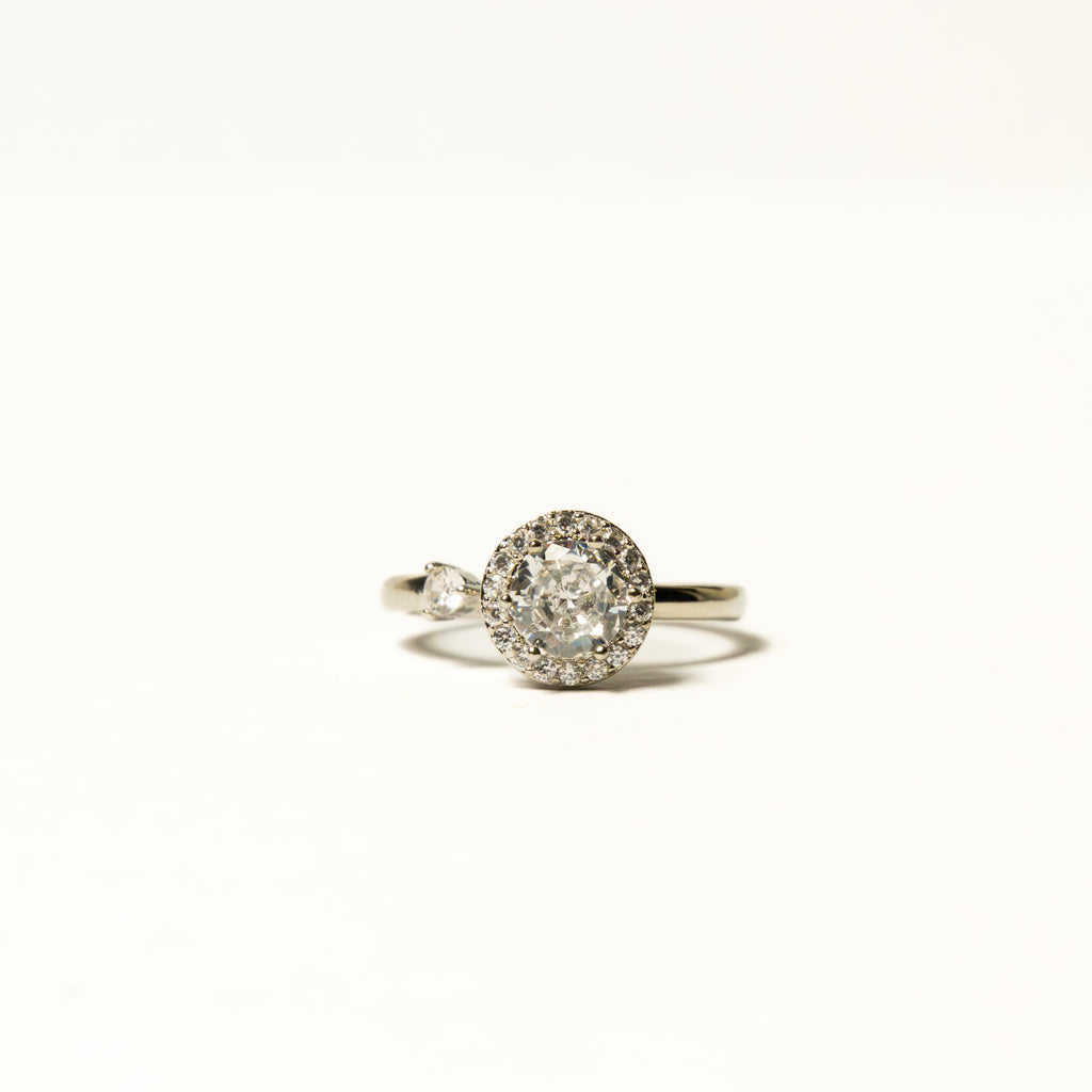 Basic Micro-inlaid Serenara Anxiety Ring