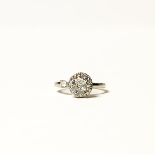 Basic Micro-inlaid Serenara Anxiety Ring