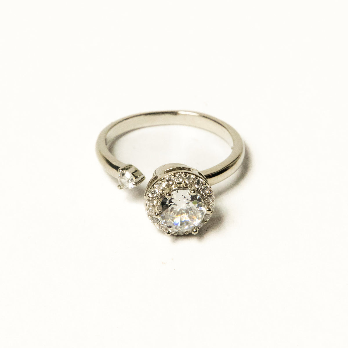 Basic Micro-inlaid Serenara Anxiety Ring