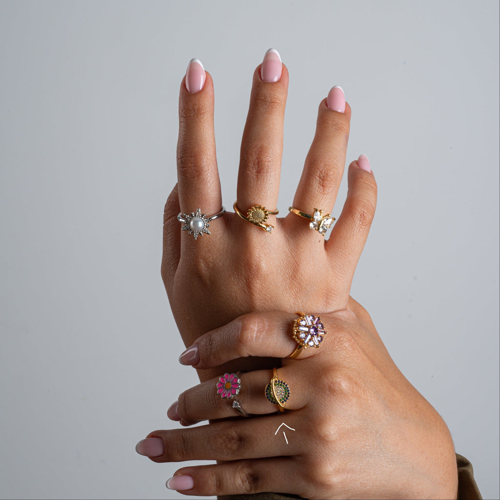 Saturn Planet Serenara Anxiety Ring