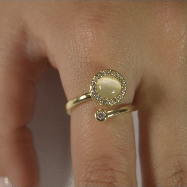 Serenara Rotating Anxiety Ring — Adjustable & Silent