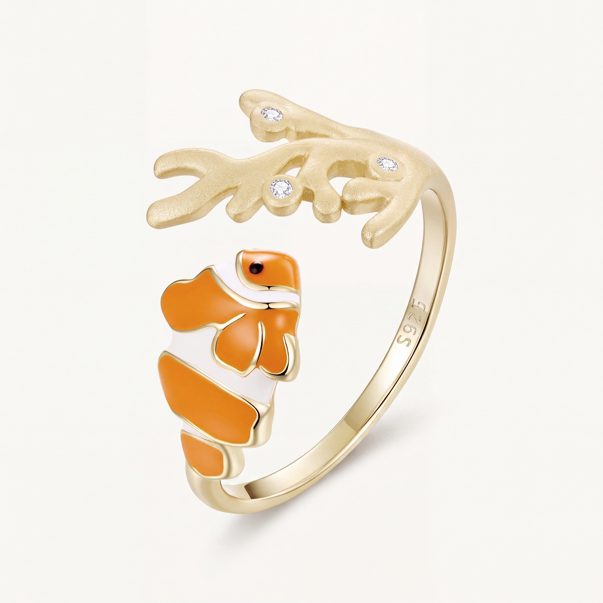Clownfish S925 Sterling Silver Ring